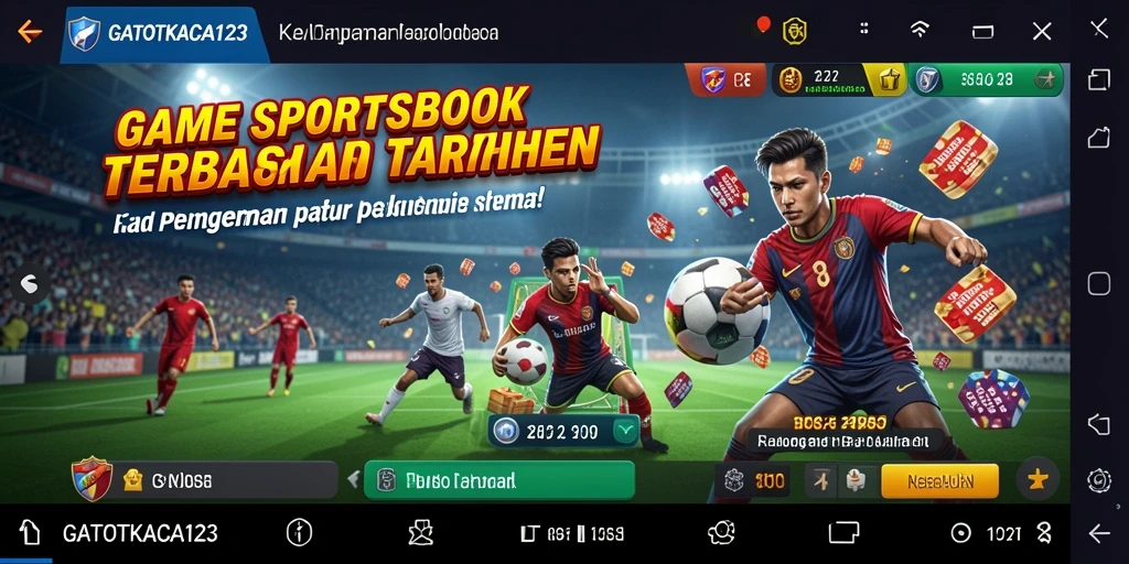 Tampilan gameplay dan antarmuka aplikasi GATOTKACA123 yang menarik.