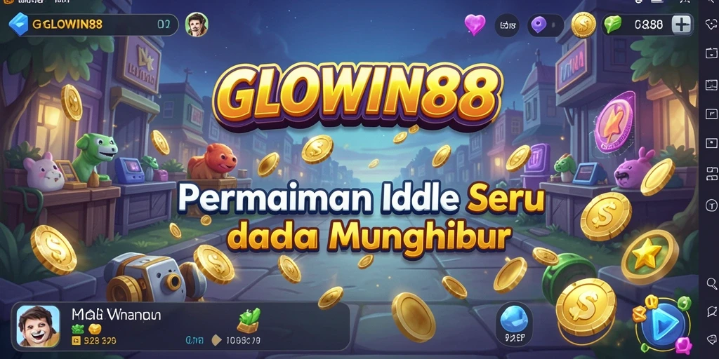 Tampilan menarik dari gameplay GLOWIN88 yang menawan.