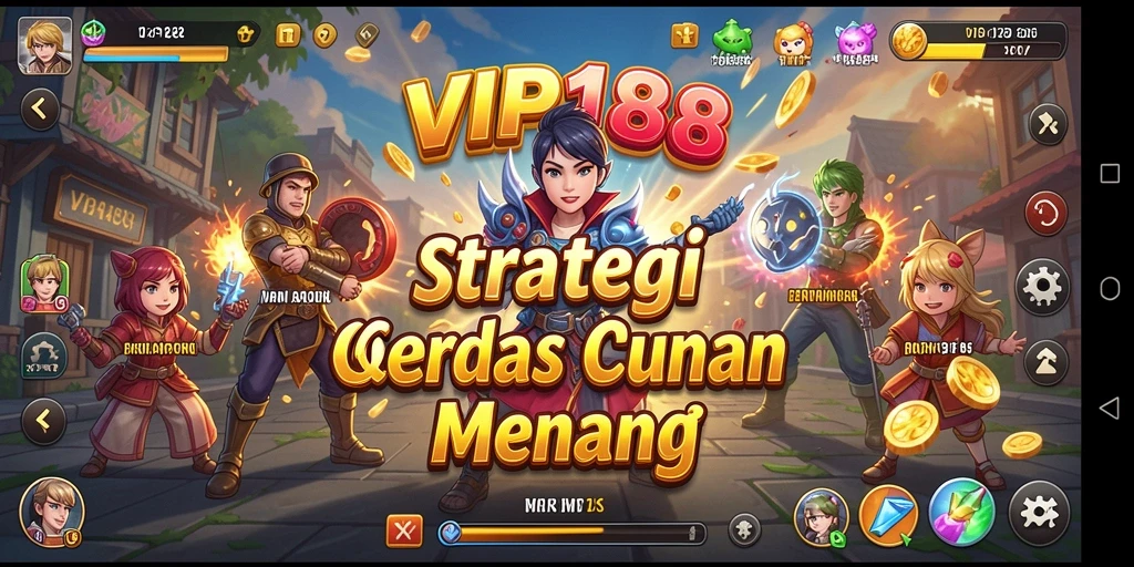 Tampilan gameplay VIP188 yang menantang strategi.