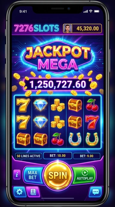 Screenshot tampilan pengunduhan aplikasi 7276slots, menunjukkan kemudahan akses.